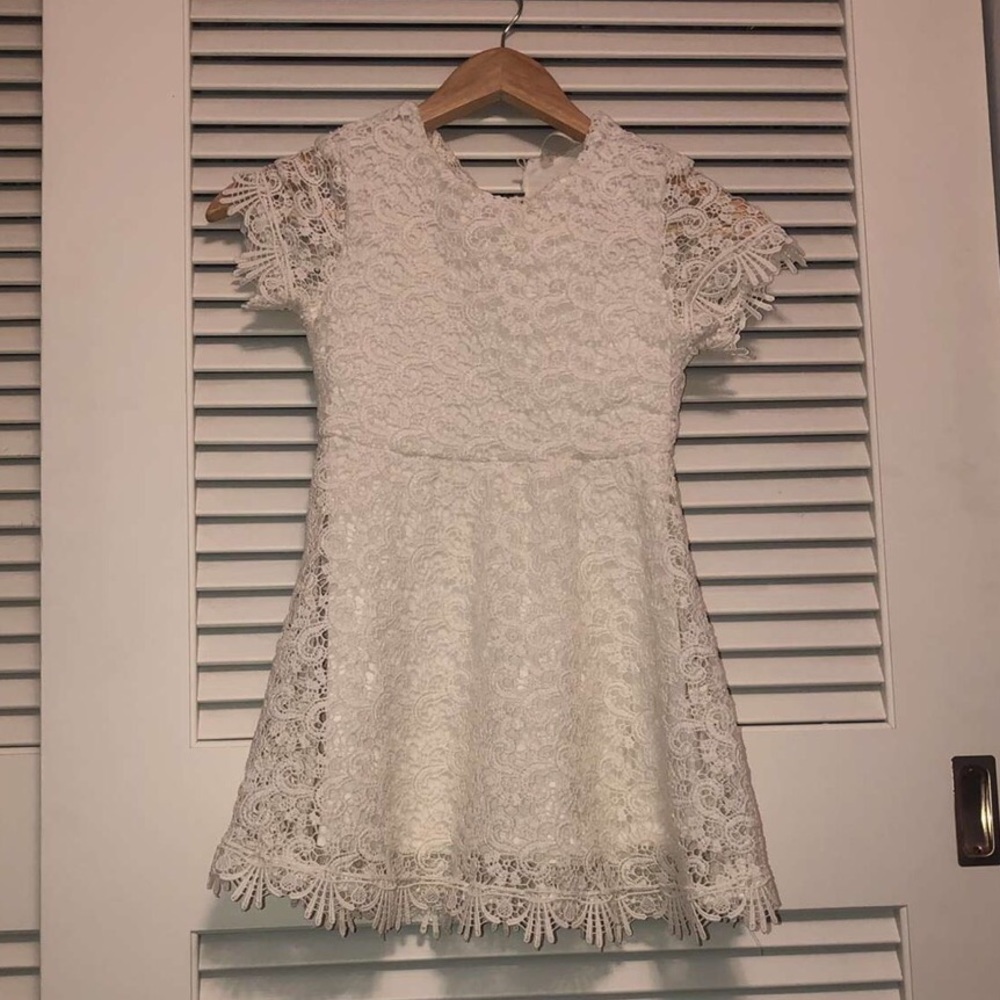 Formal Off-White Dress